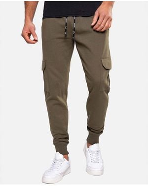 Threadbare Cargo Style Joggers - Green