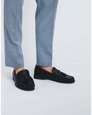 SEQWL Hero Tassel Loafer - Blue