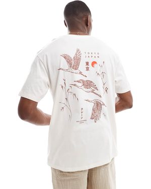 Jack & Jones – oversize-t-shirt - Weiß