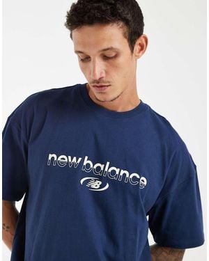 New Balance Trackside T-shirt - Blue