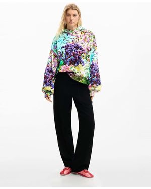 Desigual Wild Garden Sweatshirt - Blue