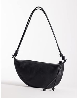 ARKET Borsa A Tracolla Curva - Nero