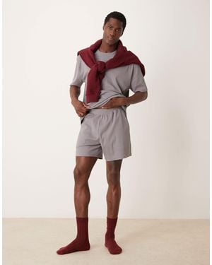 ASOS – lässiges pyjama-set - Natur