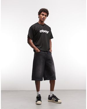 Obey Practice Short Sleeve Jersey T-shirt - White