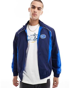 Nike Swoosh Air Woven Tracktop - Blue