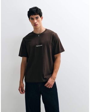 Jack & Jones Central Logo T-shirt - Black