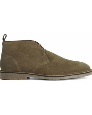 Dune Cashed Desert Boots - Green