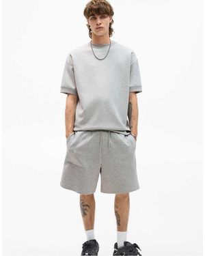 Pull&Bear Sweatshort - Grijs