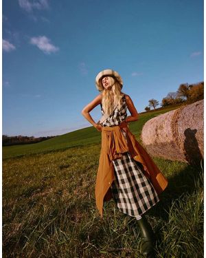 Barbour Maya Midi Dress - White