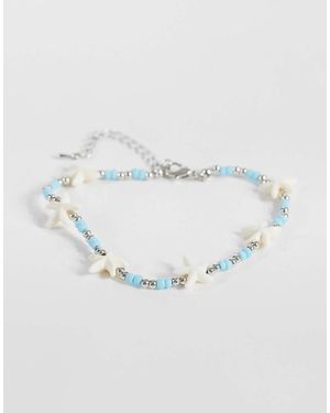 ONLY Starfish Anklet - Blue