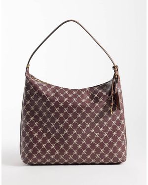Mango Monogram Shoulder Bag - Brown