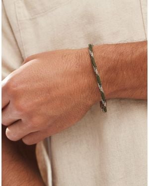ASOS – kordel-armband - Braun