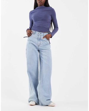 Levi's Baggy Riem Met Riempje - Blauw