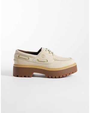 Timberland Boat Shoes - White