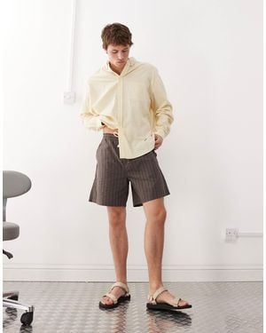 Weekday Oversized Shorts - Natural