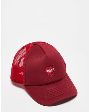 Carhartt Heart Patch Trucker Cap - Red