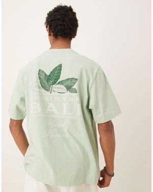Abercrombie & Fitch Location Back Print T-shirt - Green