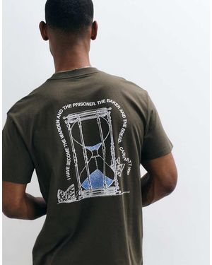 Carhartt Hourglass Back Print T-shirt - Grey