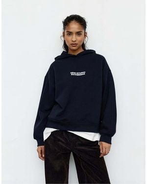 Pull&Bear Project 03 Hoodie - Blue