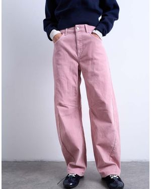 TOPSHOP Pantaloni Bombati - Rosa
