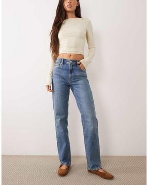 Mango Sophia Slim Jeans - Blauw