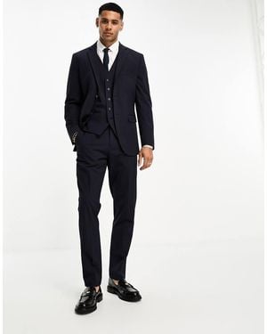 SELECTED Slim Fit Suit Trouser - Blue
