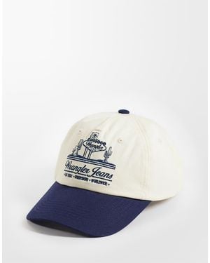 Wrangler Graphic Cap - White