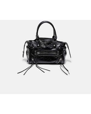 Stradivarius Citytas Met Studs En Ritstrekkers - Zwart