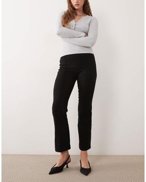 Mango Pantalon habillé court - Blanc