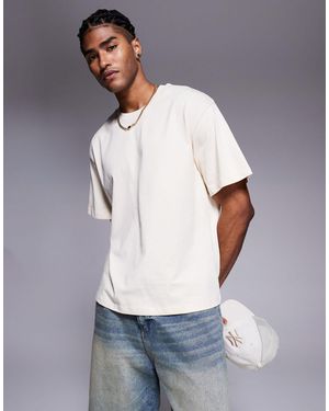 ADPT – kastiges oversize-t-shirt - Grau