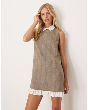 ASOS Mini Shift Dress - Natural