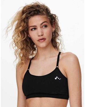 Only Play Reggiseno Sportivo - Nero