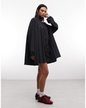 Nike Pleated Mini Dress - Black