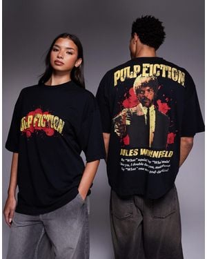 ASOS – unisex-oversize-t-shirt - Blau