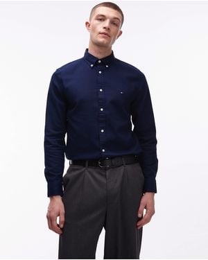 Tommy Hilfiger Flex Dobby Shirt - Blue