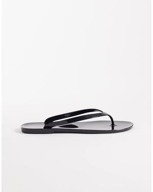 ASOS Foxton Jelly Flip Flops - White