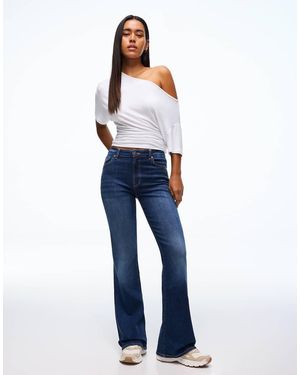 Bershka Flared Jeans - Blue