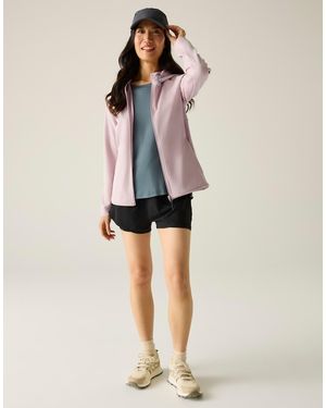 Regatta Nayna Hooded Full Zip Fleece - Natural