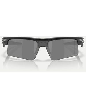 Oakley Bisphaera Speed Rectangle Sunglasses With Mirrored Lens - Black