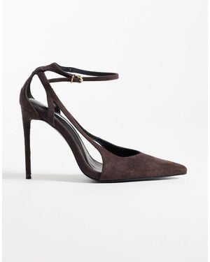 Public Desire Allegedly Heeled Pumps - White