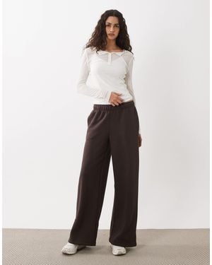 Cotton On – weite jogginghose - Weiß