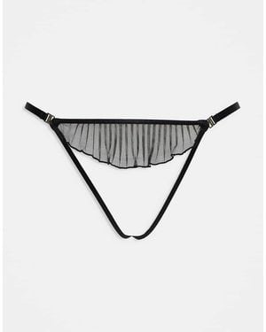 Bluebella Matisse Ouvert Brief - Black