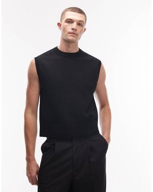 Weekday Knitted Vest - Black