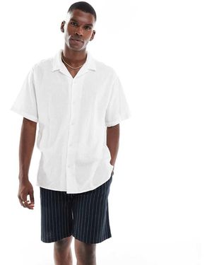 Jack & Jones Revere Collar Shirt - White