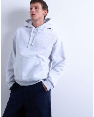 TOPMAN Oversized Hoodie - Blue