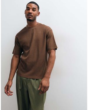 ASOS Relaxed T-Shirt - Brown