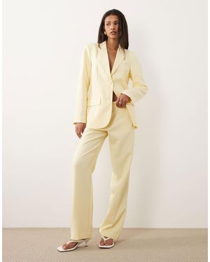 Vila Tailored Pants Co-ord - Natural