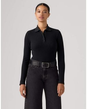 Levi's Rory Polo Met Lange Mouwen - Blauw