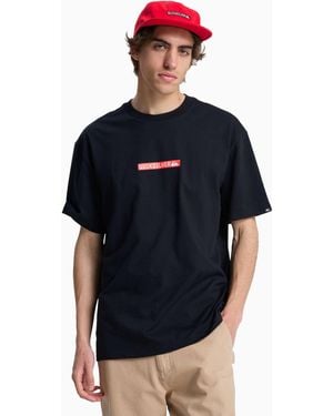Quiksilver – dna clicker – kurzärmliges t-shirt - Blau