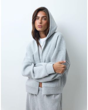 ASOS Zip Up Hoodie - Gray